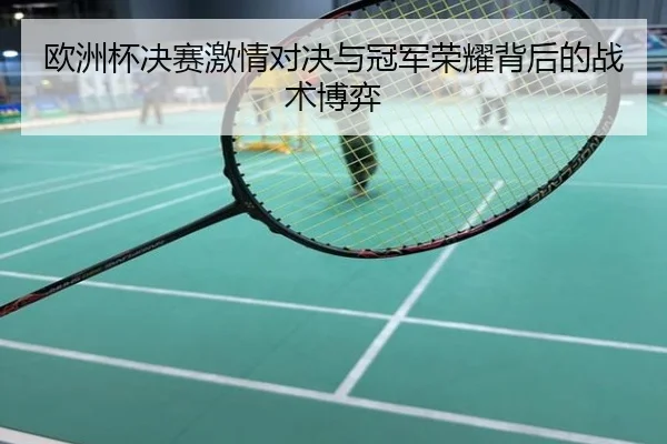 欧洲杯决赛激情对决与冠军荣耀背后的战术博弈